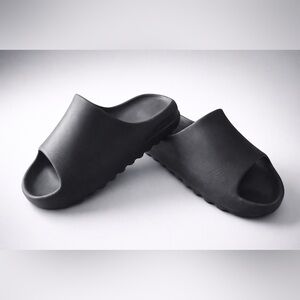 🎉 5/$25 Black Foam Slides Sandals